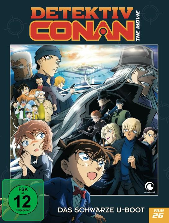 Actual product image Detective Conan - 26th film: The Black Submarine - DVD - Limited Edition (DVD, 2024, German, Japanese)