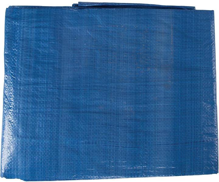 Actual product image Silverline Tarpaulin nominal size: 1.8 x 2.4 m, real size: 1.7 x 2.3 m