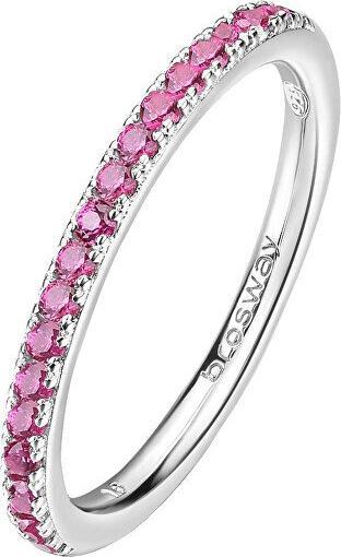 Produktbild Brosway FPR69 Fancy Passion Ruby Sparkling Silver Ring - Circuit: 52mm (14, 52, 925 Silber)