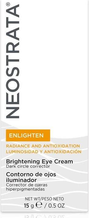 Actual product image NeoStrata ENLIGHTEN Eye Contour Illuminator Facial Cosmetics Unisex 15g (Eye care serum, Day)