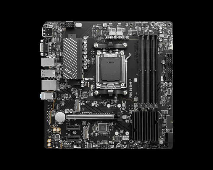 Produktbild MSI Pro B650M-P (AM5, AMD B650, mATX)