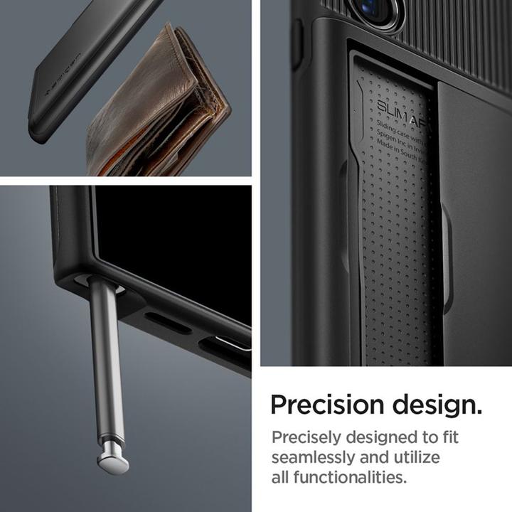 Image du produit Spigen Slim Armor CS S928 czarny/black ACS07306 (Samsung Galaxy S24 Ultra)