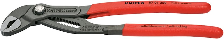 Immagine prodotto Knipex Cobra Pinza regolabile di nuova generazione per tubi e dadi 87 01 125 (125 mm)