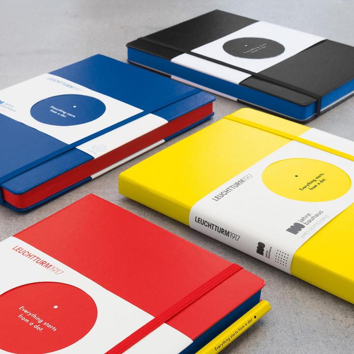 Image du produit Leuchtturm1917 Édition spéciale 100 ans de Bauhaus (A5, Pointillés)