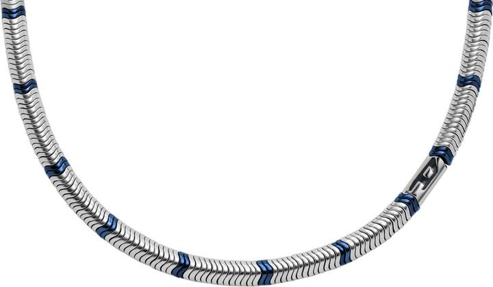 Actual product image Diesel Kette D LOGO (Coloured stone, Stainless steel)