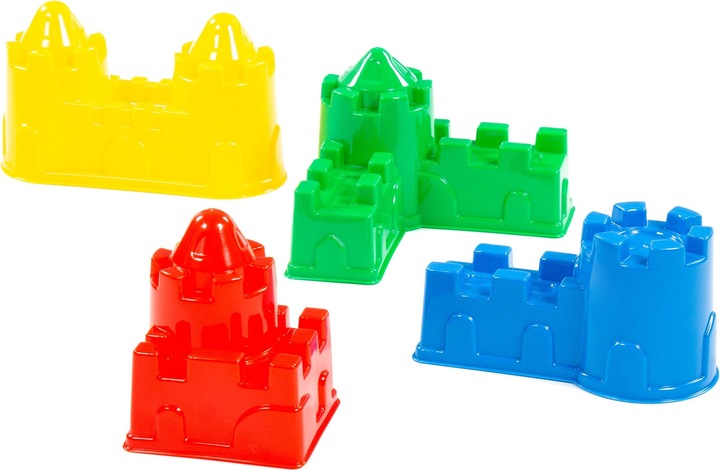 Polesie SET DI 4 STAMPI PER SERRATURE 13,5 CM