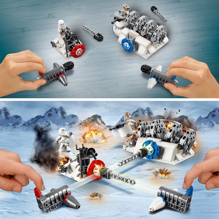Immagine prodotto LEGO Azione battaglia battaglia Hoth Generator attacco (75239, LEGO Star Wars)