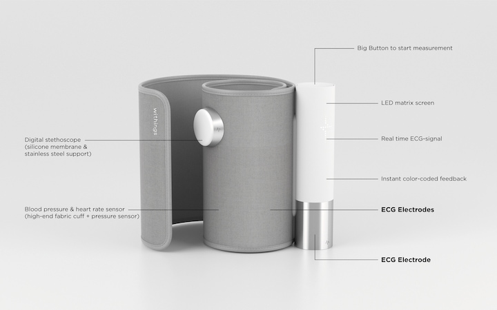 Immagine prodotto Withings BPM Monitor della pressione arteriosa centrale (Sfigmomanometro per braccio)