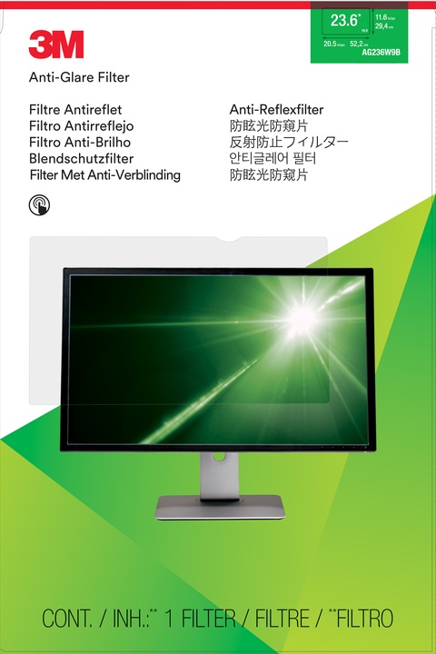 Actual product image 3M Anti-Glare Filter for (23.60", 16 : 9)
