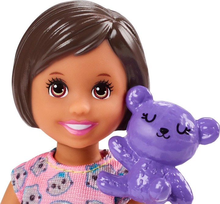 Produktbild Barbie Skipper Babysitters Inc. Schlafenszeit-Spielset mit Kleinkind-Puppe, Zelt und Schlafsack
