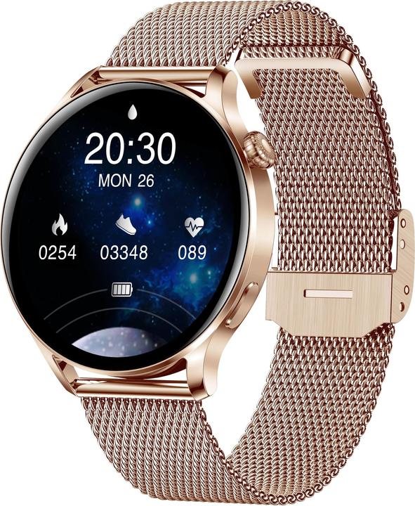 Produktbild Garett Smartwatch Lady Elegance RT gold, steel