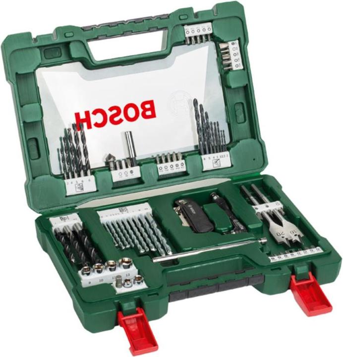 Produktbild Bosch Zubehör V-Line Box, Bohrer- und Bit-Set, 68-teilig, Klappmesser, Magnetstab, Winkelschr. (10 Millimeter, 16 Millimeter, 2 Millimeter, 3 Millimeter, 4 Millimeter, 5 Millimeter, 6 Millimeter, 8 Millimeter, 9 Millimeter, bis 20 Millimeter)