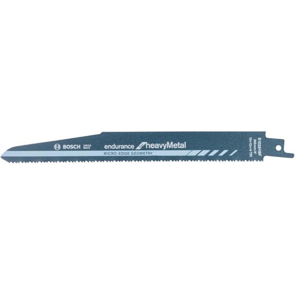 Bosch Professional Zubehör, Sägeblatt, Säbelsägeblatt S 1125 HBF, Endurance for Heavy Metal, 5er-Pack