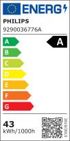 Energie-Label Philips 24039100 (E40, 9000 lm, 1x)