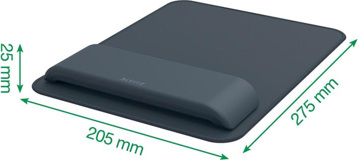 Productafbeelding Leitz Muismat +Handgewricht Ergo fluweel grijs (S)