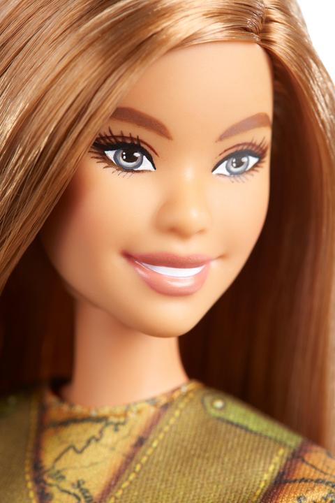 Actual product image Barbie Photojournalist doll