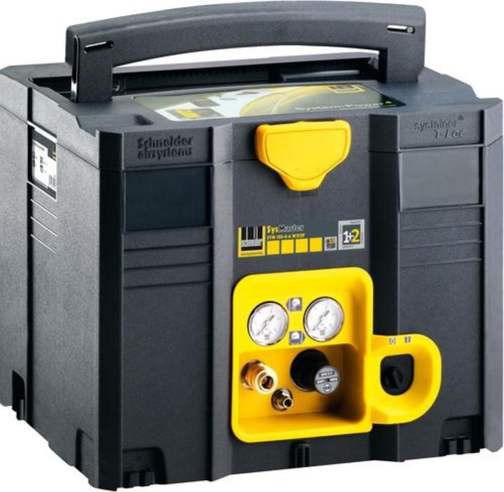 Schneider Druckluft Mobil Kompressor SYM 150-8-6 WXOF / 8 bar (8 Bar, 6 l)