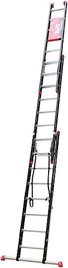 Produktbild kaiserkraft Mehrzweckleiter, Alu beschichtet (Mehrzweckleiter, 530 cm)