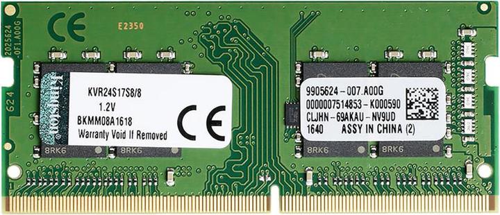 Produktbild Kingston ValueRAM (1 x 8GB, 2400 MHz, DDR4-RAM, SO-DIMM)