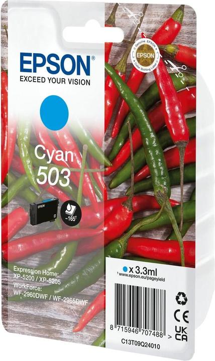 Actual product image Epson 503 CY SEC (C)