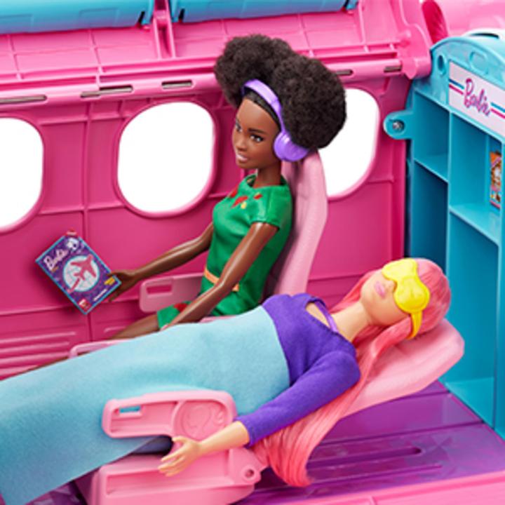 Produktbild Barbie Reise Traumflugzeug mit Puppe