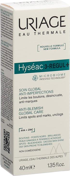 Produktbild Uriage URIAGE Hyseac 3-Regul krem do twarzy zwalczający niedoskonałości 40ml (40 ml, Tagescreme)