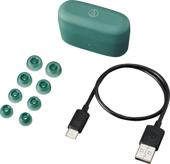 Actual product image Audio-Technica AudioT ATH-CKS30TW+ gn (ANC, 7.50 h, Wireless)