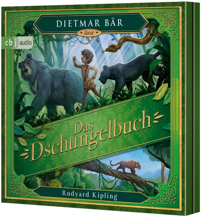 Actual product image The Jungle Book (Rudyard Kipling, Sybil Countess Schönfeldt, Dietmar Bear, German)