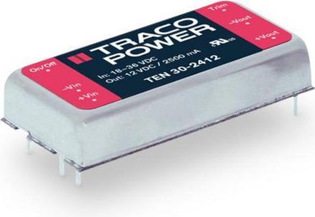 Actual product image TracoPower DC/DC converter 9... 18V 5.1V 6A 30W