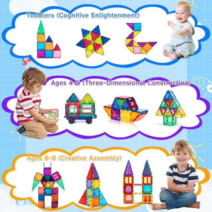 Image du produit Aqxong Magnetische Bausteine Set