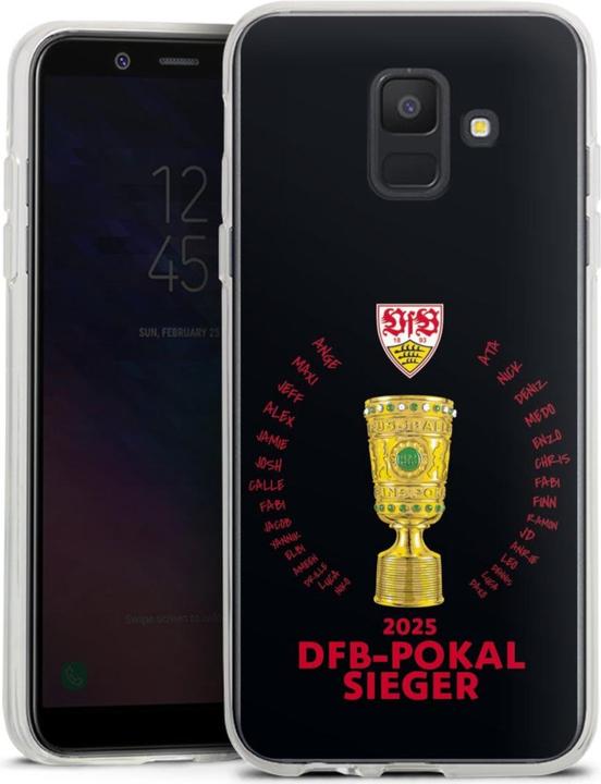 Produktbild DeinDesign Silikon Hülle für Samsung Galaxy A6 (2018) Handyhülle Case Smartphone Schutzhülle Offizielles (Samsung Galaxy J6 (2018))