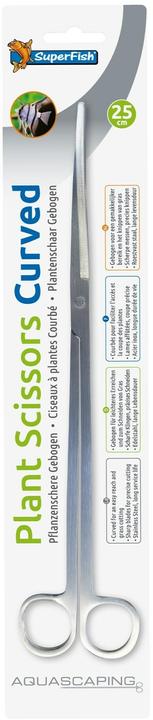 SuperFish Pflanzenschere gebogen, 25 cm (Aquarium Pflanzenpflege)