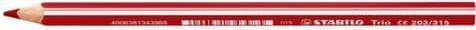 Actual product image STABILO Trio thick triangular crayon (Red, 1 x)
