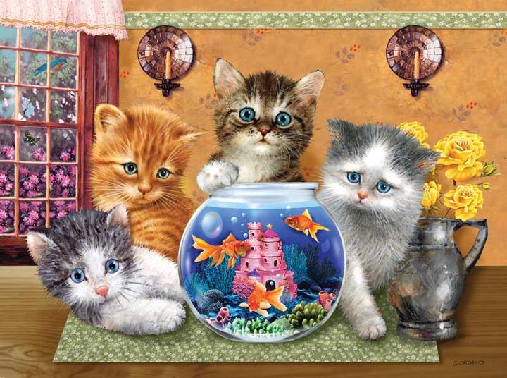 Actual product image Sunsout Puzzle 300 pieces XXL Pieces - Anyone Looking? (300 pieces)
