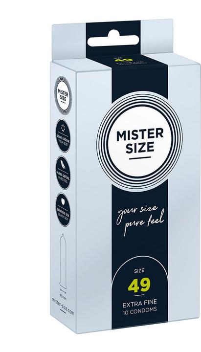 Actual product image Mister Size 49 (10 pcs.)