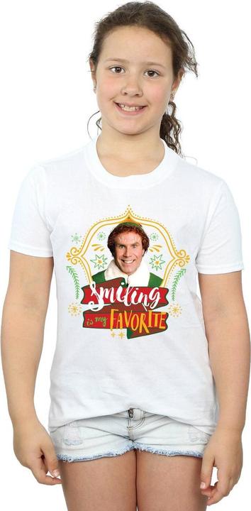 Immagine prodotto Elf Buddy Smiling Maglietta Ragazze (152, 158)