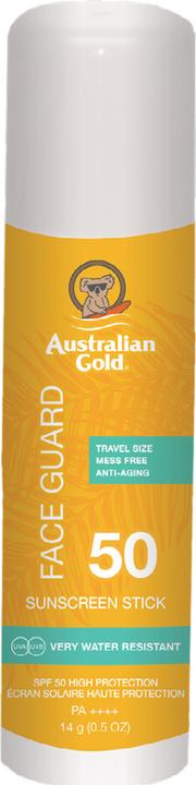 Produktbild Australian Gold Face Guard Stick (Sonnenstick, Sonnencreme Gesicht, SPF 50, 14 g)