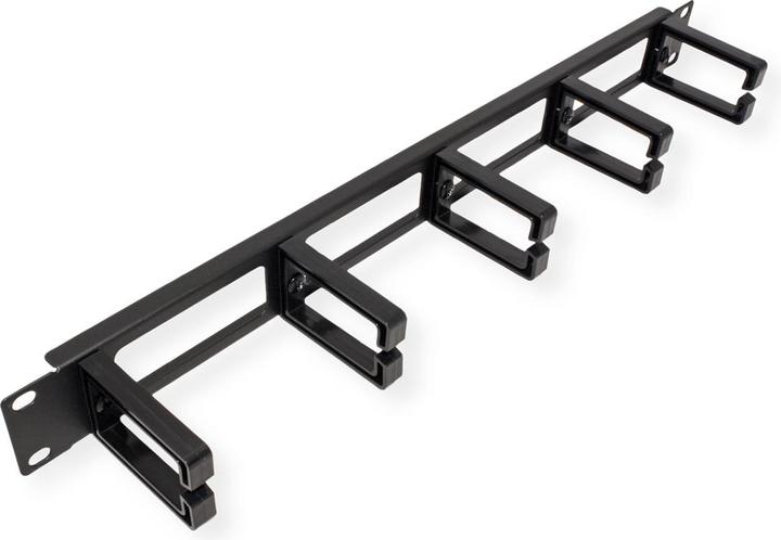Actual product image Value 19" front panel, 5 cable eyelets type C, cable bushing