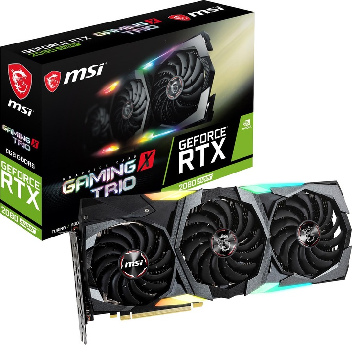 Image du produit MSI GeForce RTX 2080S GAMING X TRIO (8 Go)