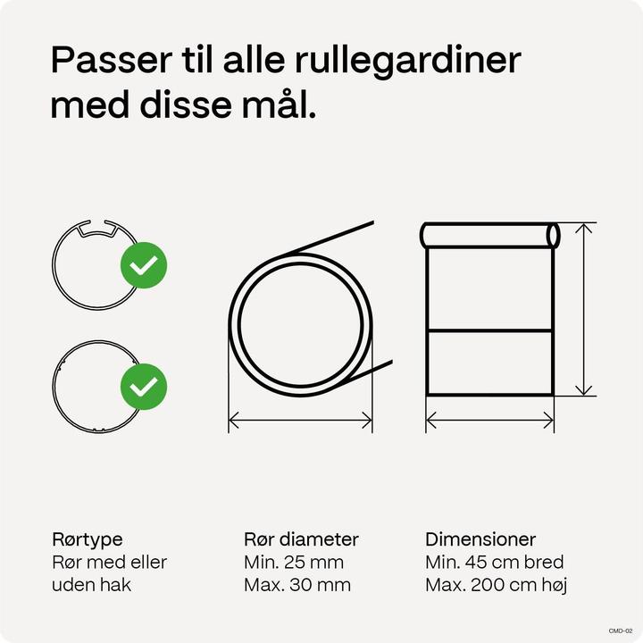 Actual product image Motionblinds Upgrade Kit starterkit (Upgrade Kit for roller blinds + bridge + 1C remote)