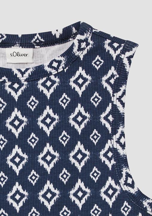 Produktbild S.Oliver T-Shirt Verkürztes Tanktop aus Rippware im Slim Fit (134, 140)