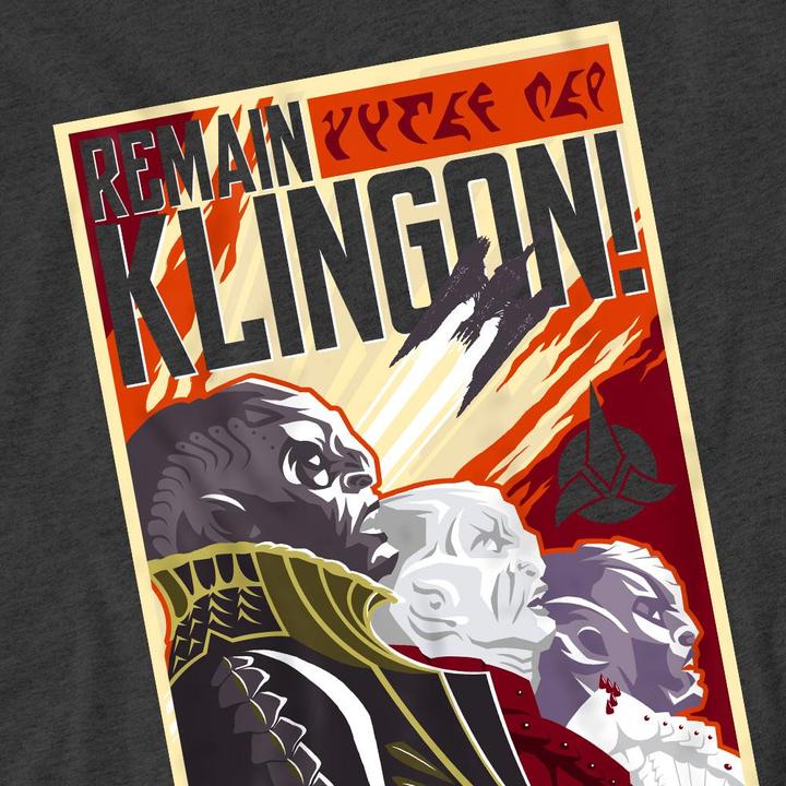 Image du produit Universal Textiles - T-shirt REMAIN KLINGON - Adulte (XXL)