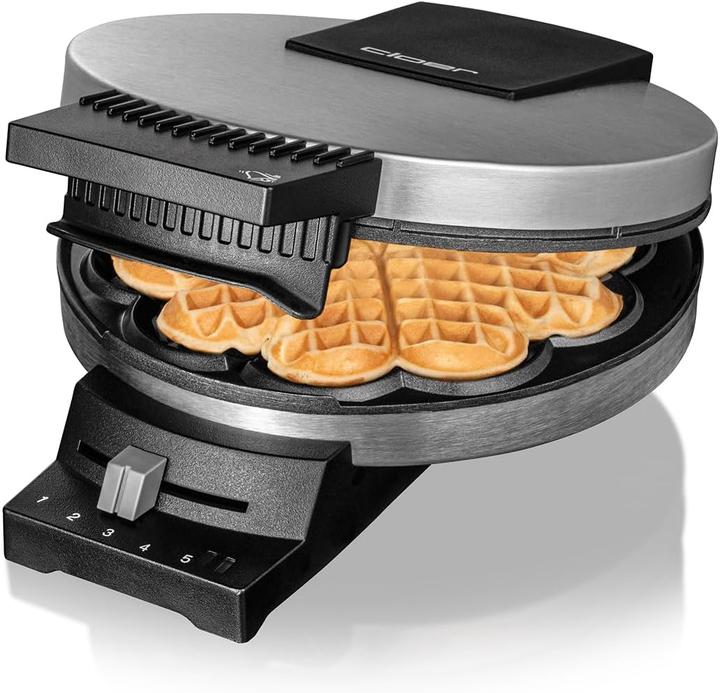 Produktbild Cloer Waffelgrösse 16 cm, mit Signalton Edelstahl