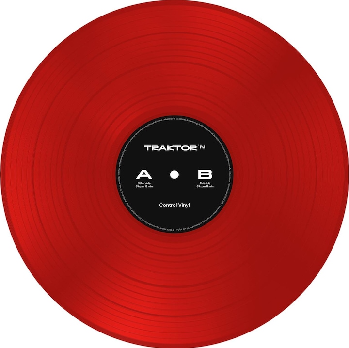 Actual product image Native Digital Vinyl System Traktor Control Vinyl