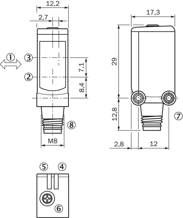 Produktbild Sick Miniatur-Lichtschranke (Sensor)