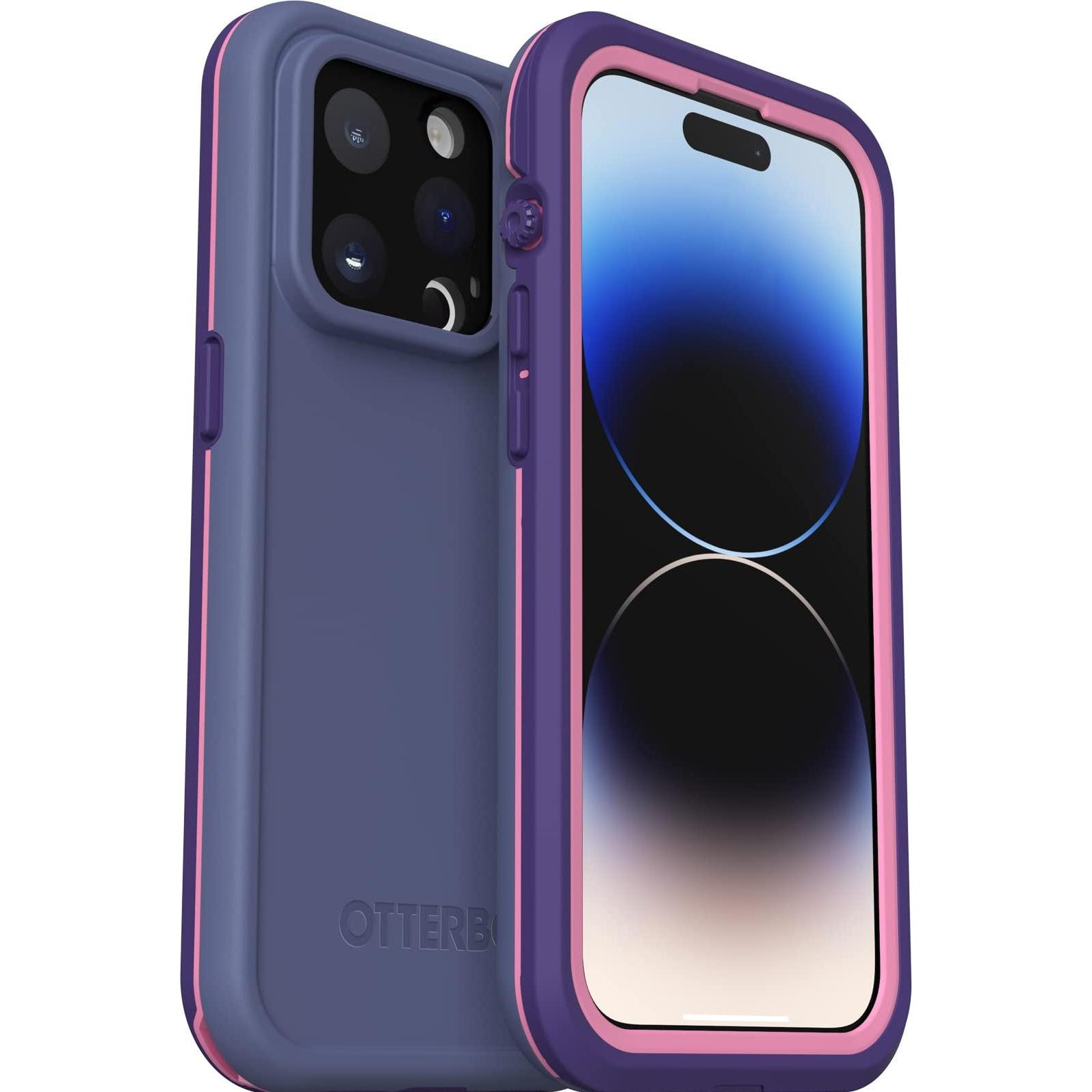 OtterBox Frē mit MagSafe (Apple iPhone 14 Pro), Smartphone Hülle, Violett