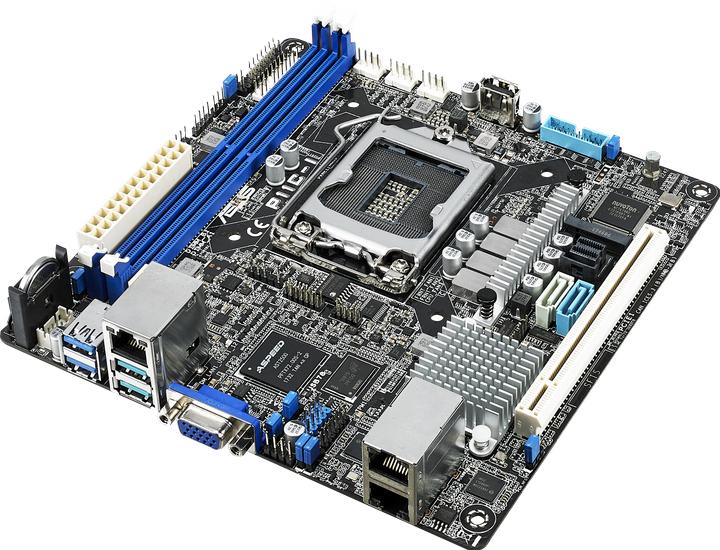 Produktbild ASUS P11C-I S1151 C242 ITX (LGA 1151, Intel C242, Mini-ITX)