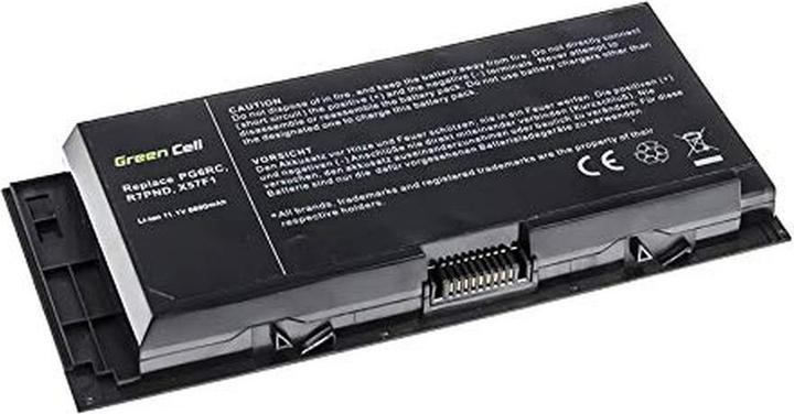 Actual product image GreenCell DE74 - Battery - DELL - Precision M4600 M4700 M4800 M6600 M6700 M6800 (9 cubicles, 6600 mAh)