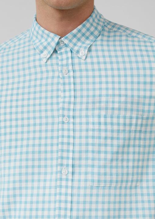 Immagine prodotto S.Oliver Hemd Regular Fit: Kariertes Kurzarmhemds aus Viskosemix (XXL)