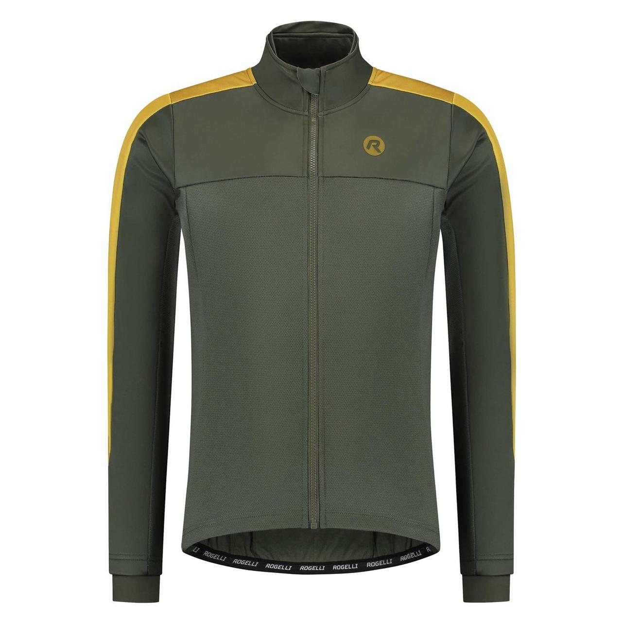 Rogelli, Herren, Velojacke, Freeze Winter Fietsjack Heren - Wielrenjack - Groen - Maat 3XL (3XL), Grün, 3XL